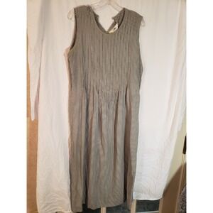 Women's Vintage SGS Studio Sleeveless Black And White Checked Dress Size 14